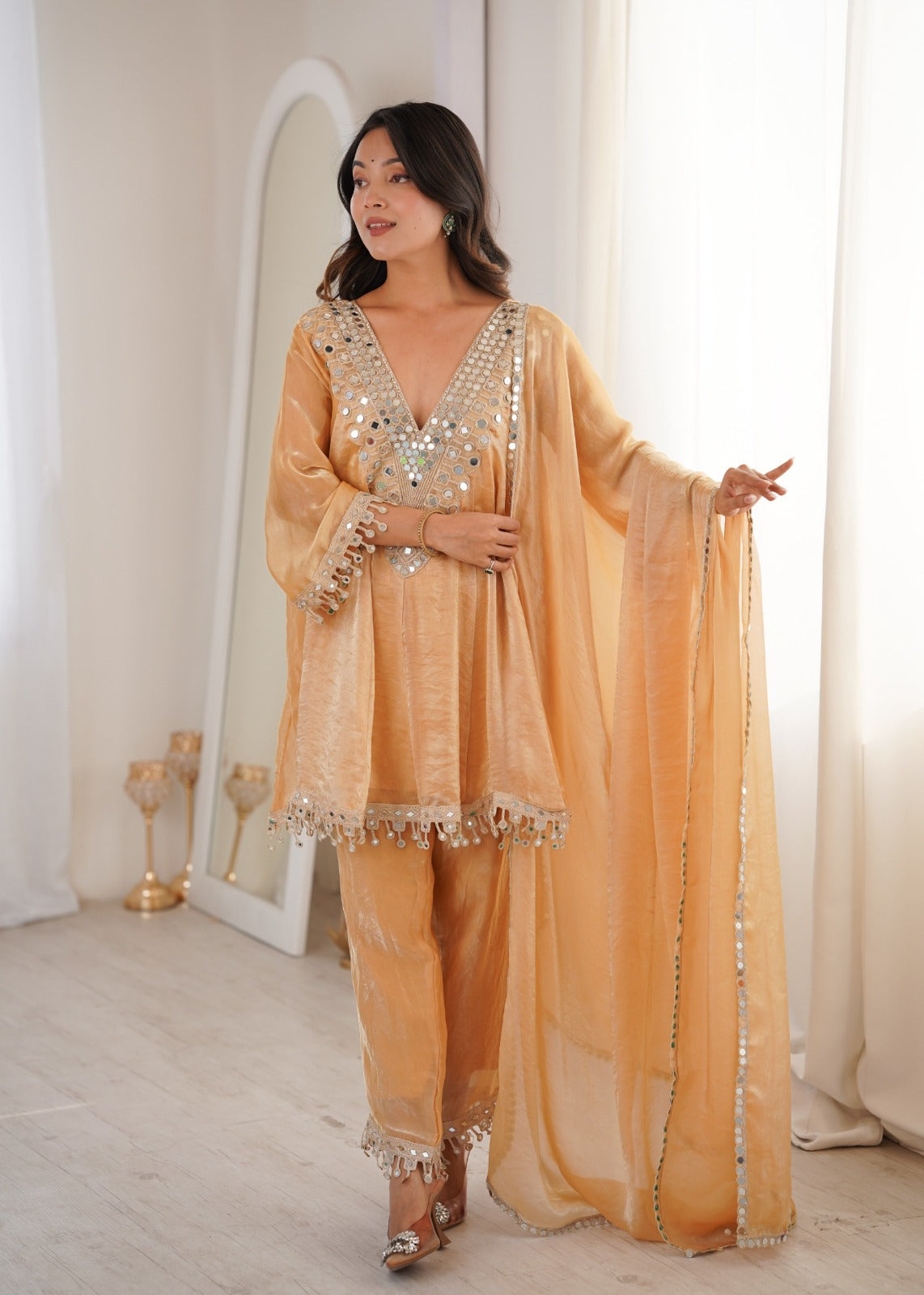 PASTAL SUMMER READY TO WEAR ETHNIC STYLISH OUTFIT