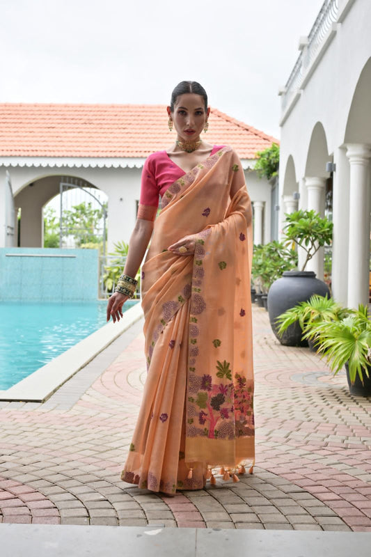 Premium Soft Chanderi Cotton Sarees