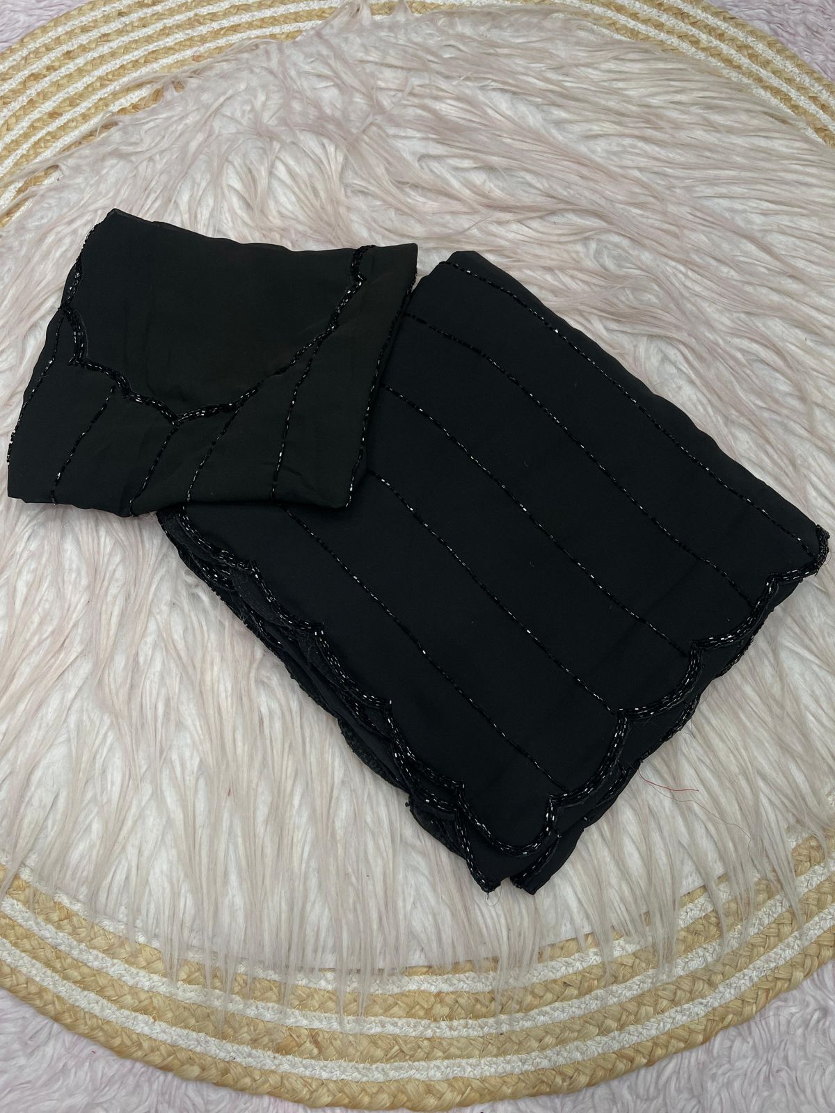 Bling Black Bold Beautiful Saree