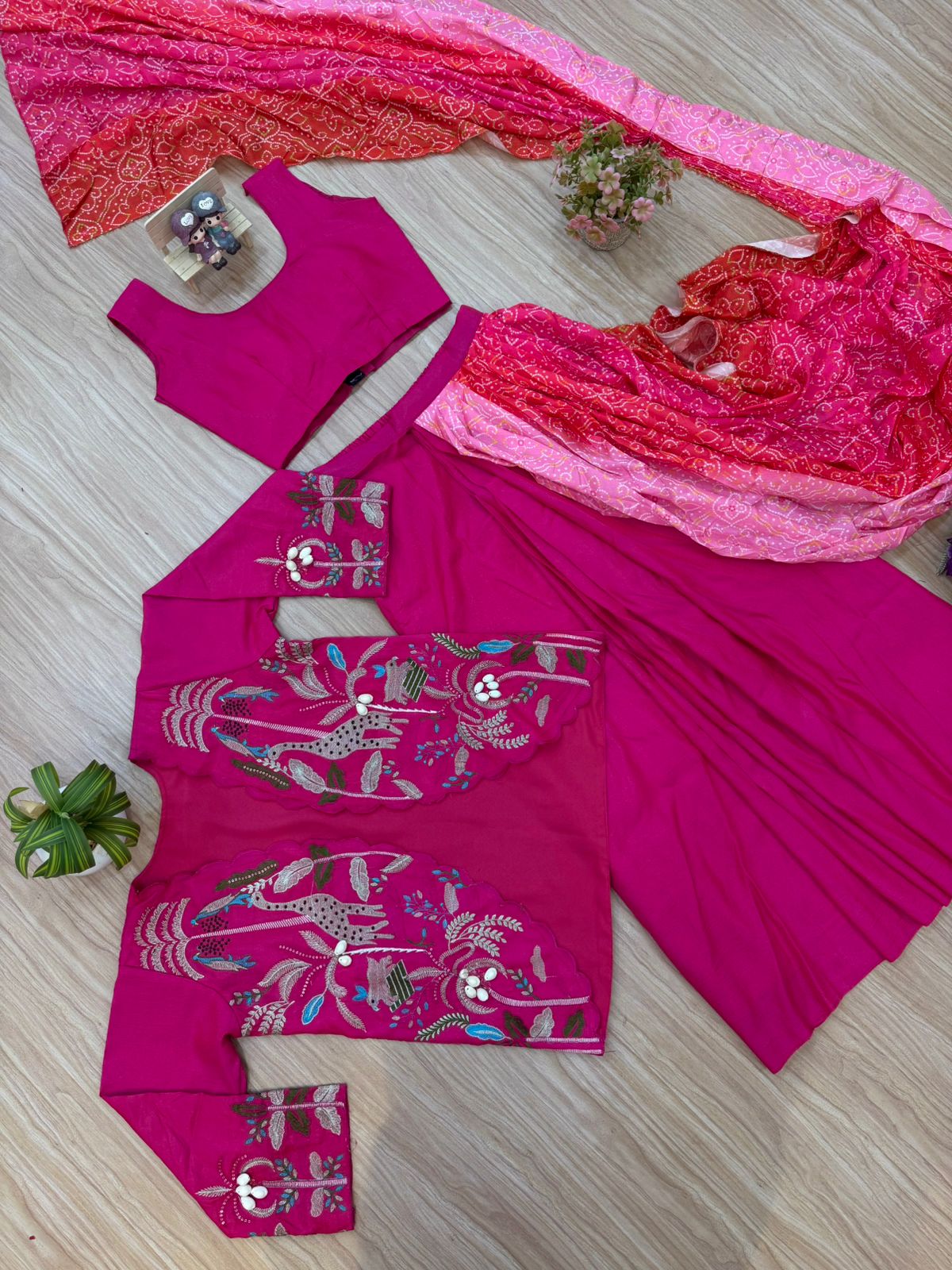 Indo Western Style Jacket Koti Drape Saree Set