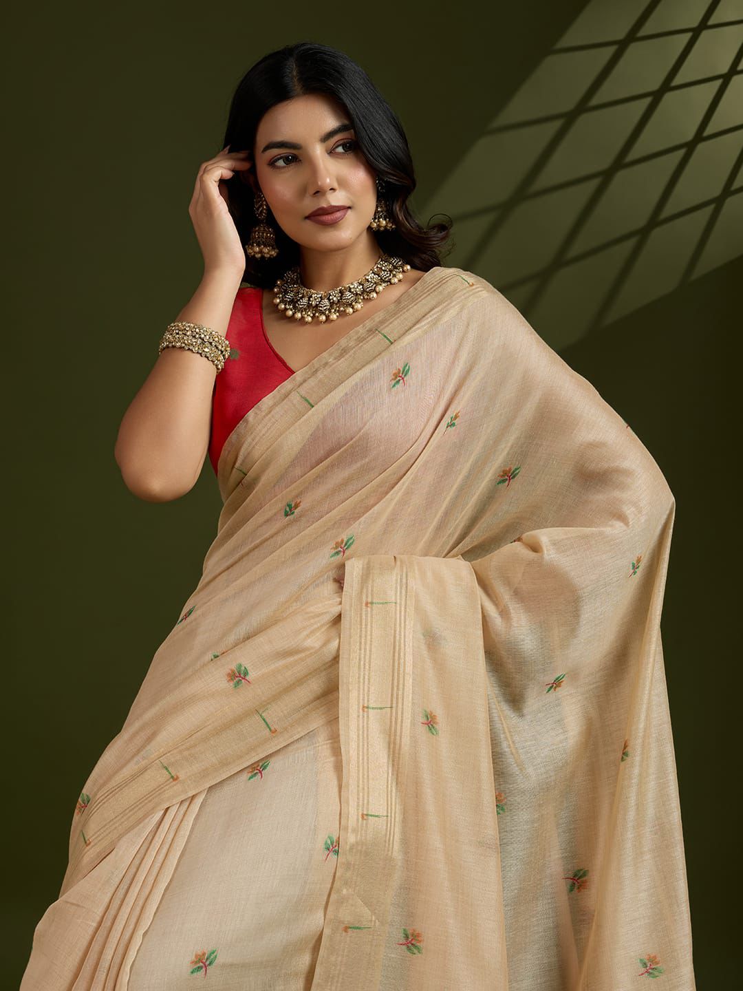 Paithani Soft Moga Cotton Sarees