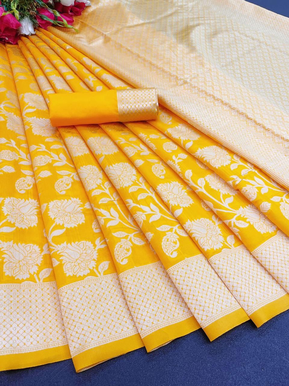 Ethnic Soft Silk Richlook Sarees