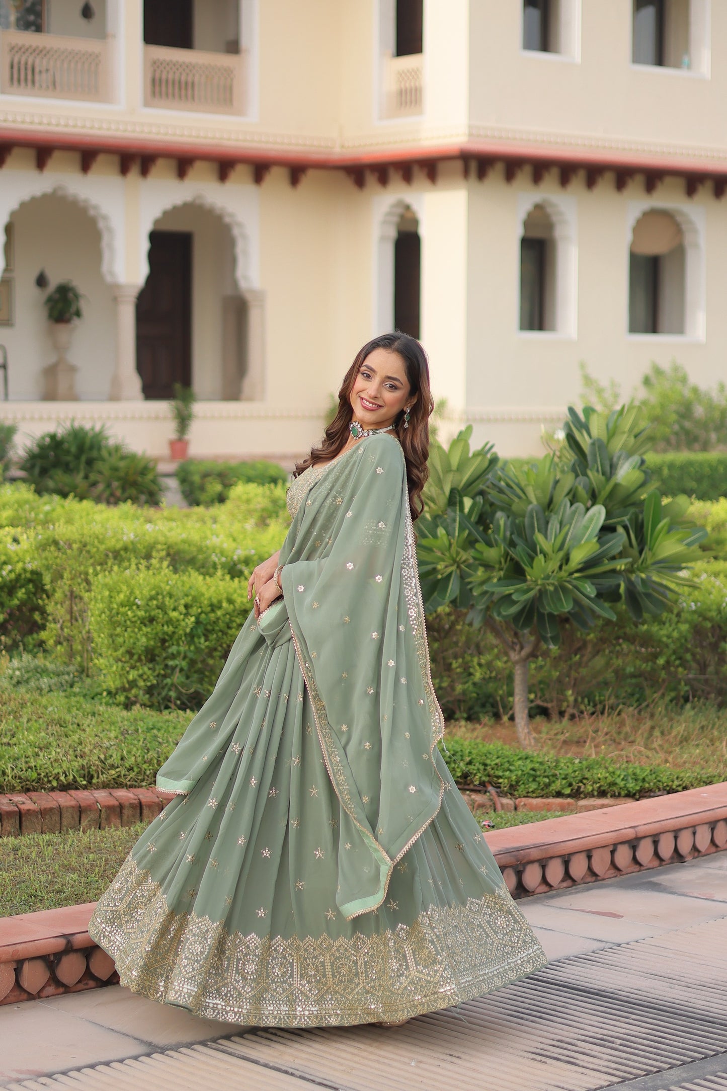 ATTRACTIVE LEHENGA CHOLI WITH DUPATTA
