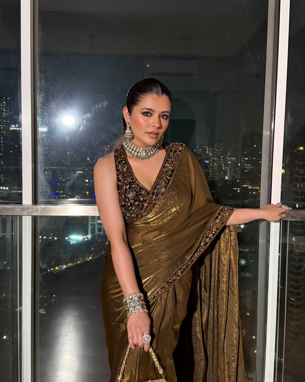 Bollywood celebrity sequence saree