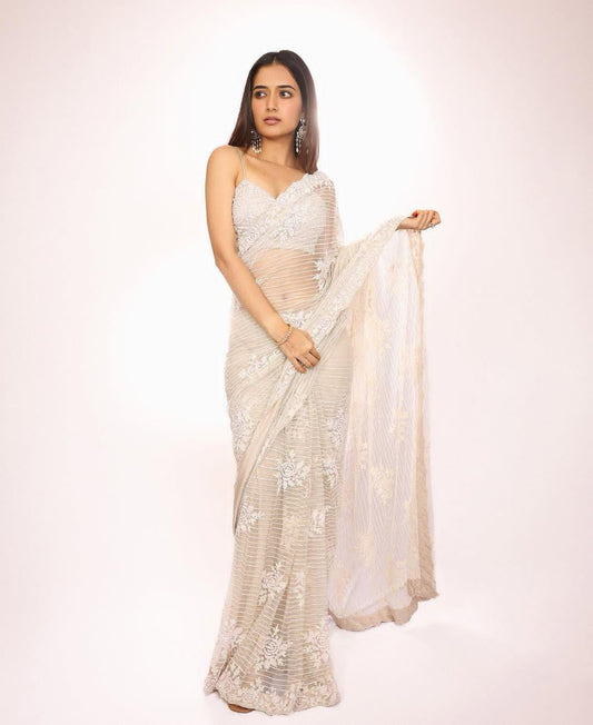 Divine Dove Stunning & Subtle Saree