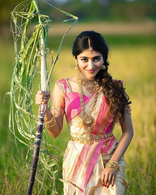 Ethnic Soft Silk Richlook Sarees