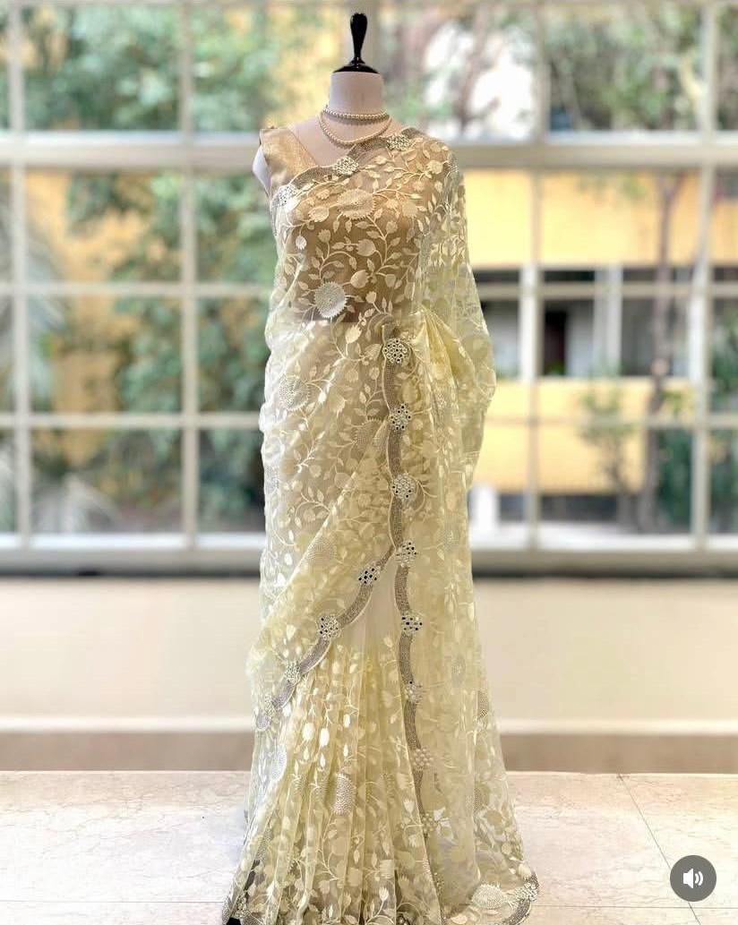 Exquisite Organza Saree