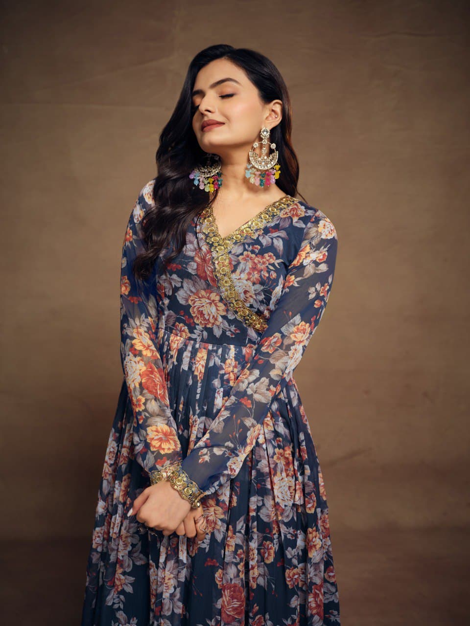 Cool Chiffon Premium Palazzo Suit set
