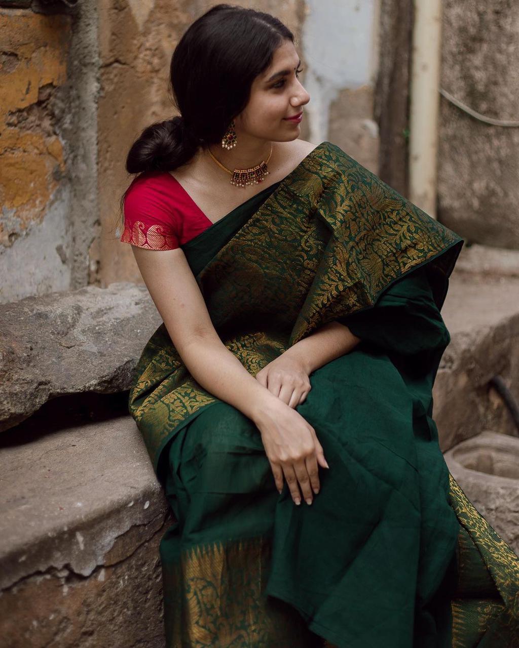 Ethnic Soft Silk Richlook Sarees
