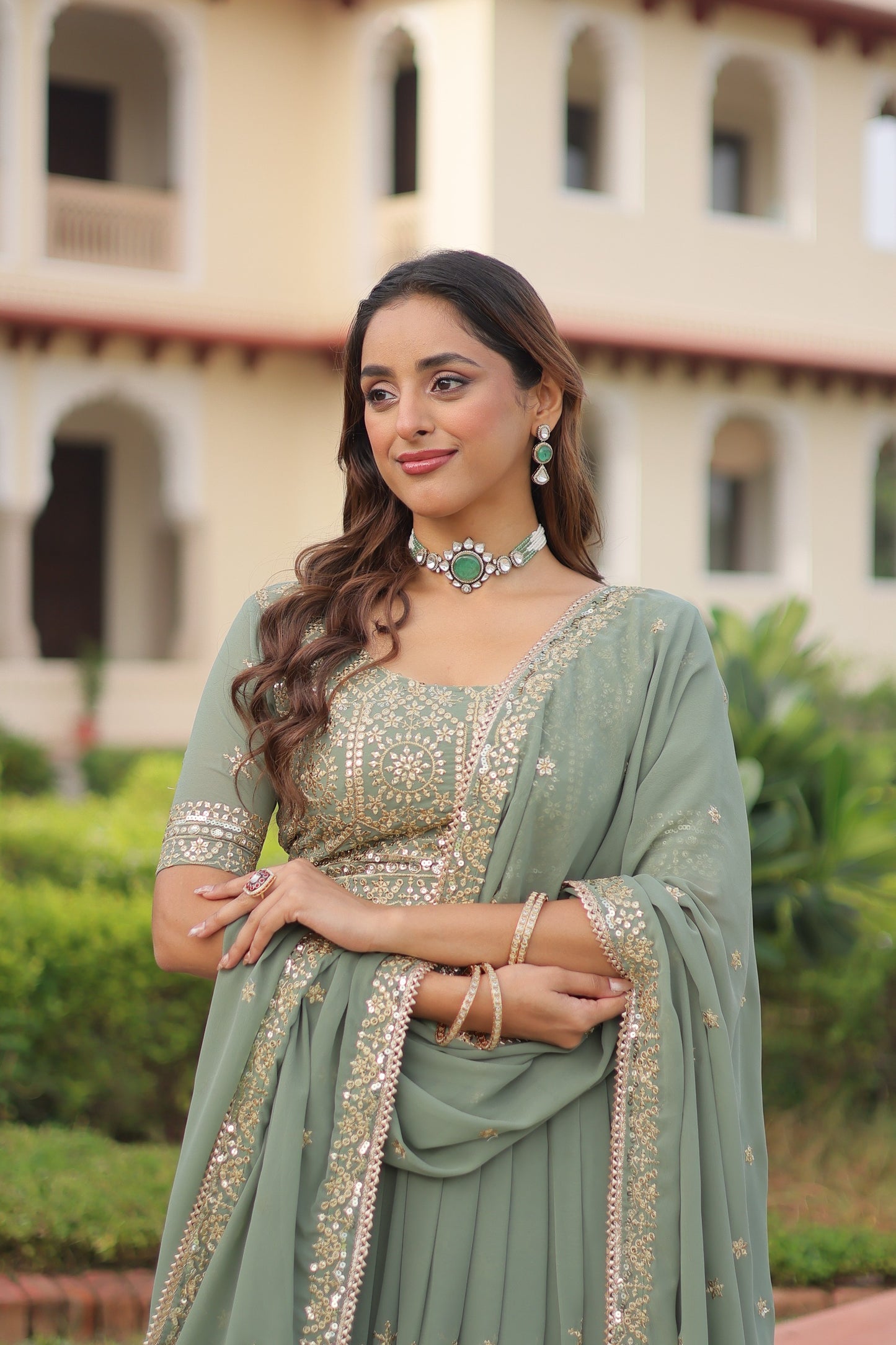 ATTRACTIVE LEHENGA CHOLI WITH DUPATTA
