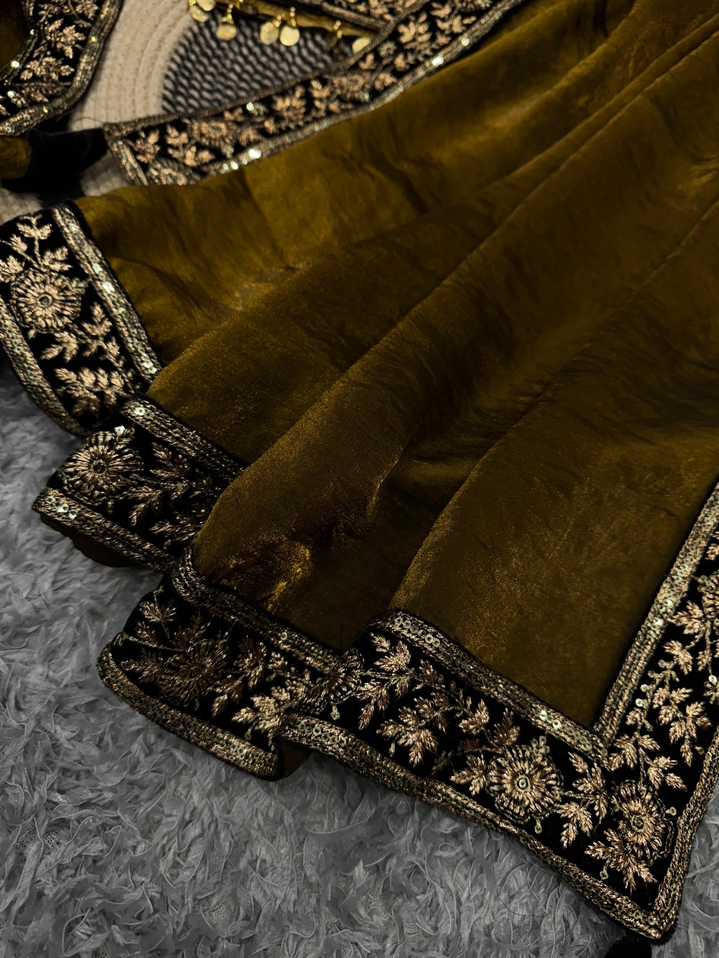 Bollywood celebrity sequence saree