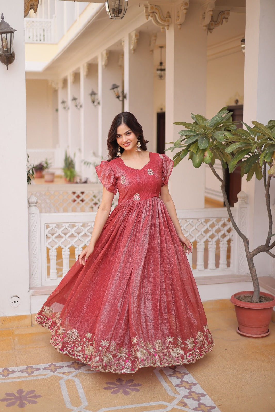 PREMIUM DESIGNER READYMADE GOWN