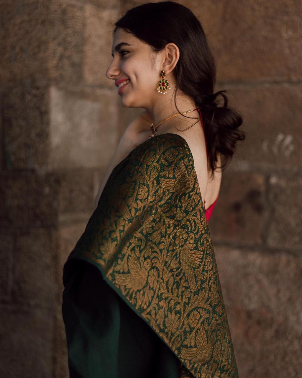 Ethnic Soft Silk Richlook Sarees