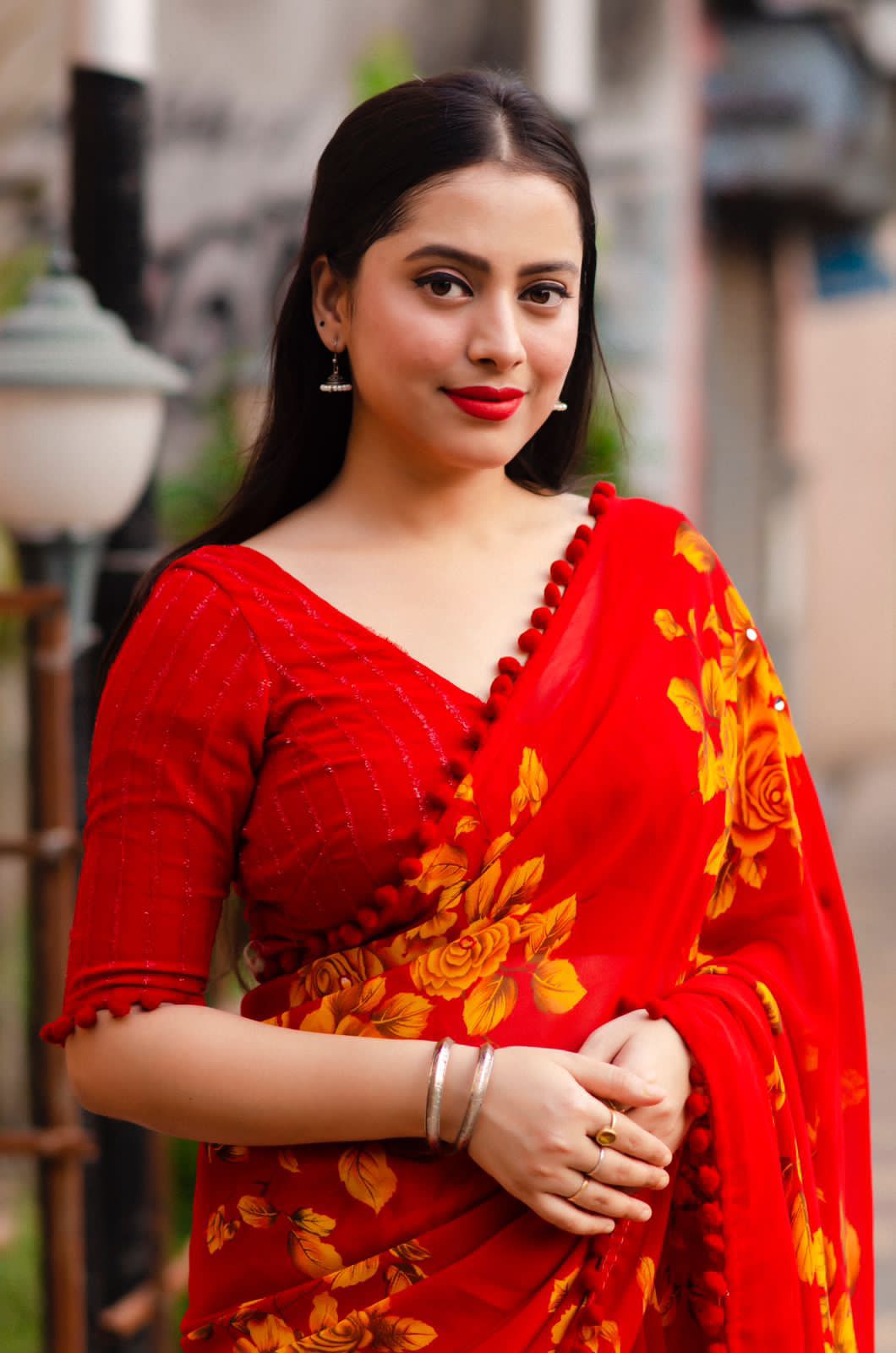 Pum Pum Soft Georgette Attractive Saree