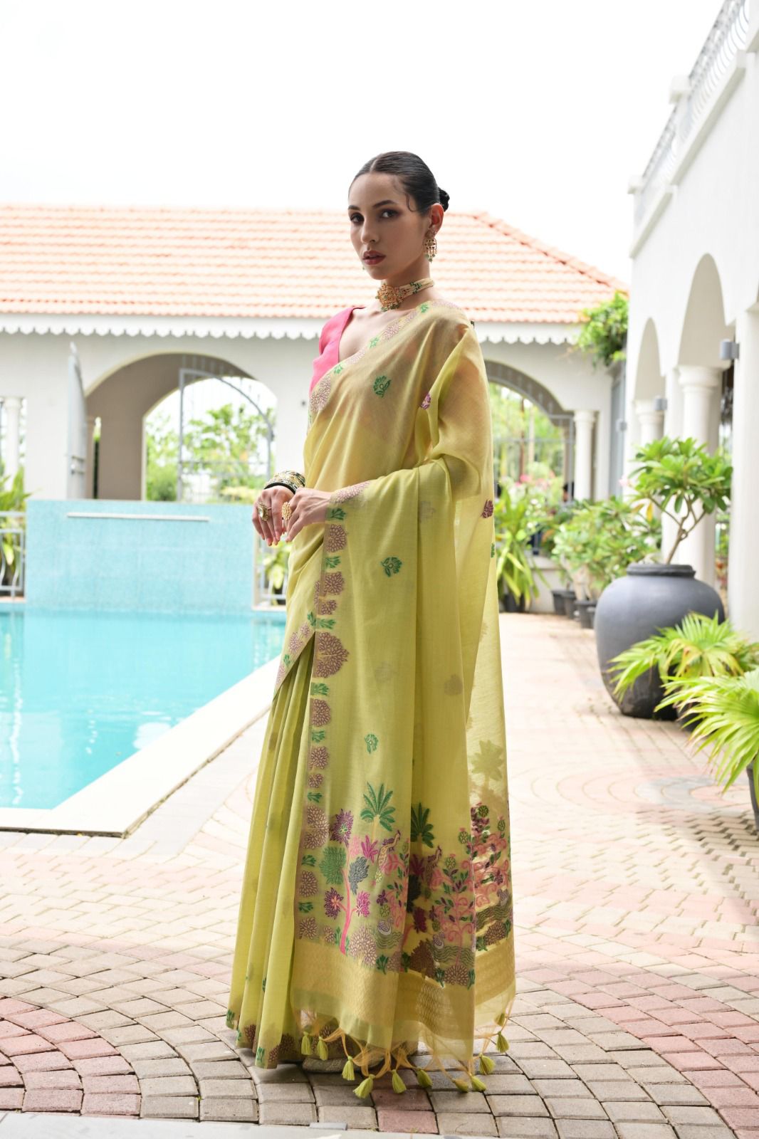 Premium Soft Chanderi Cotton Sarees