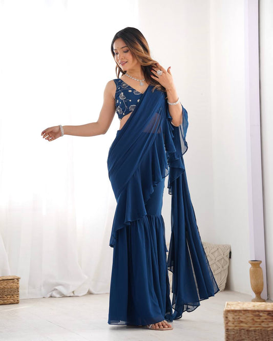 Ready To Wear Sharara Saree
