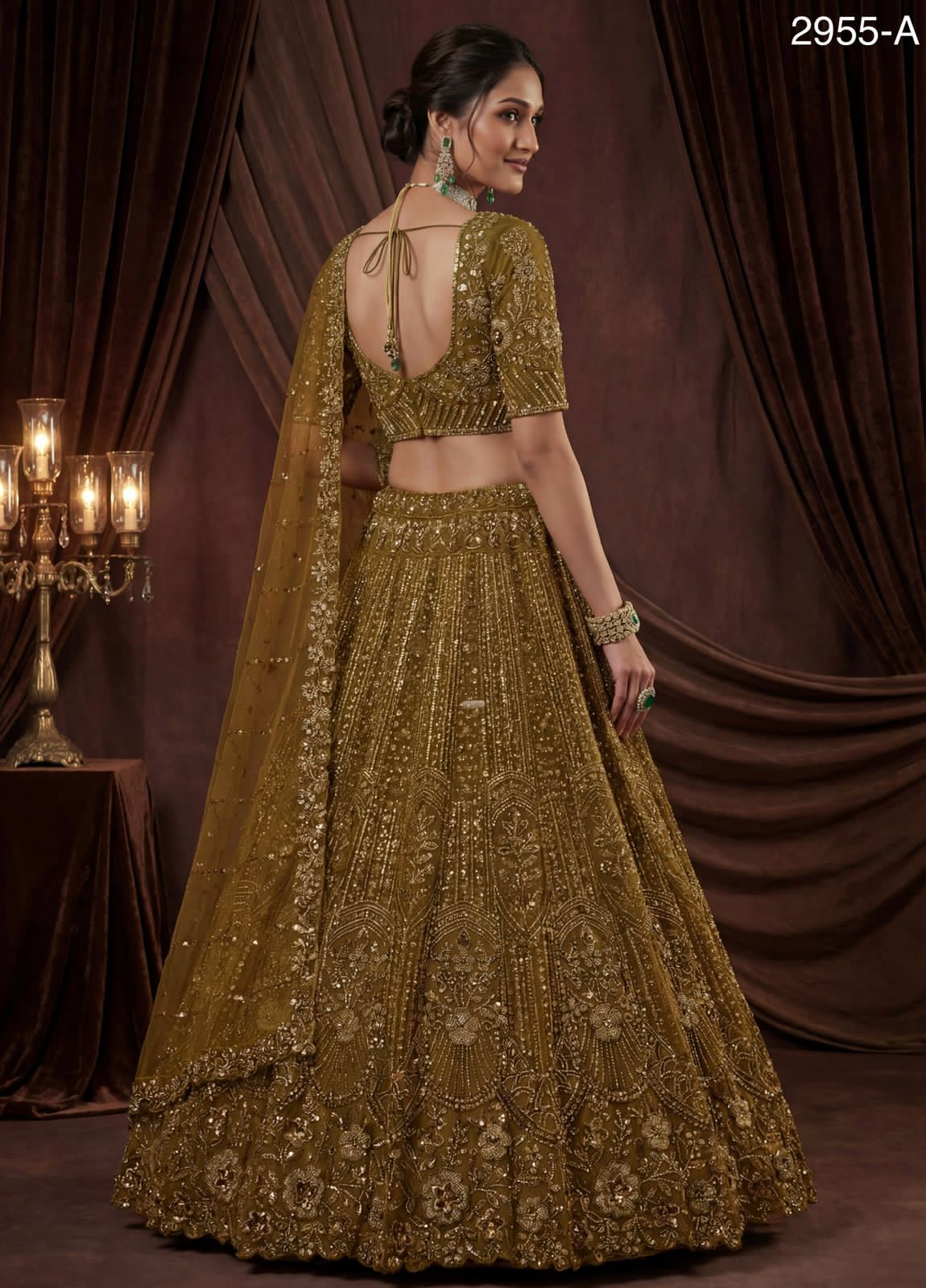 Ultra Premium Eye-Catchy Handwork Lehenga choli