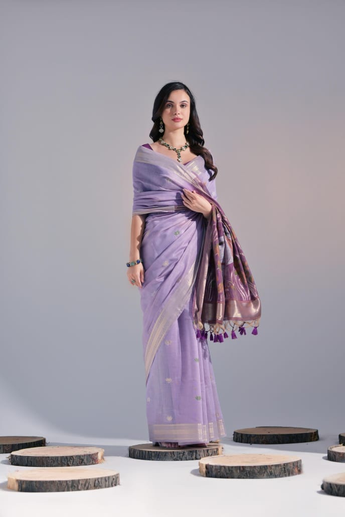 Premium Cotton Classic Colorful Saree