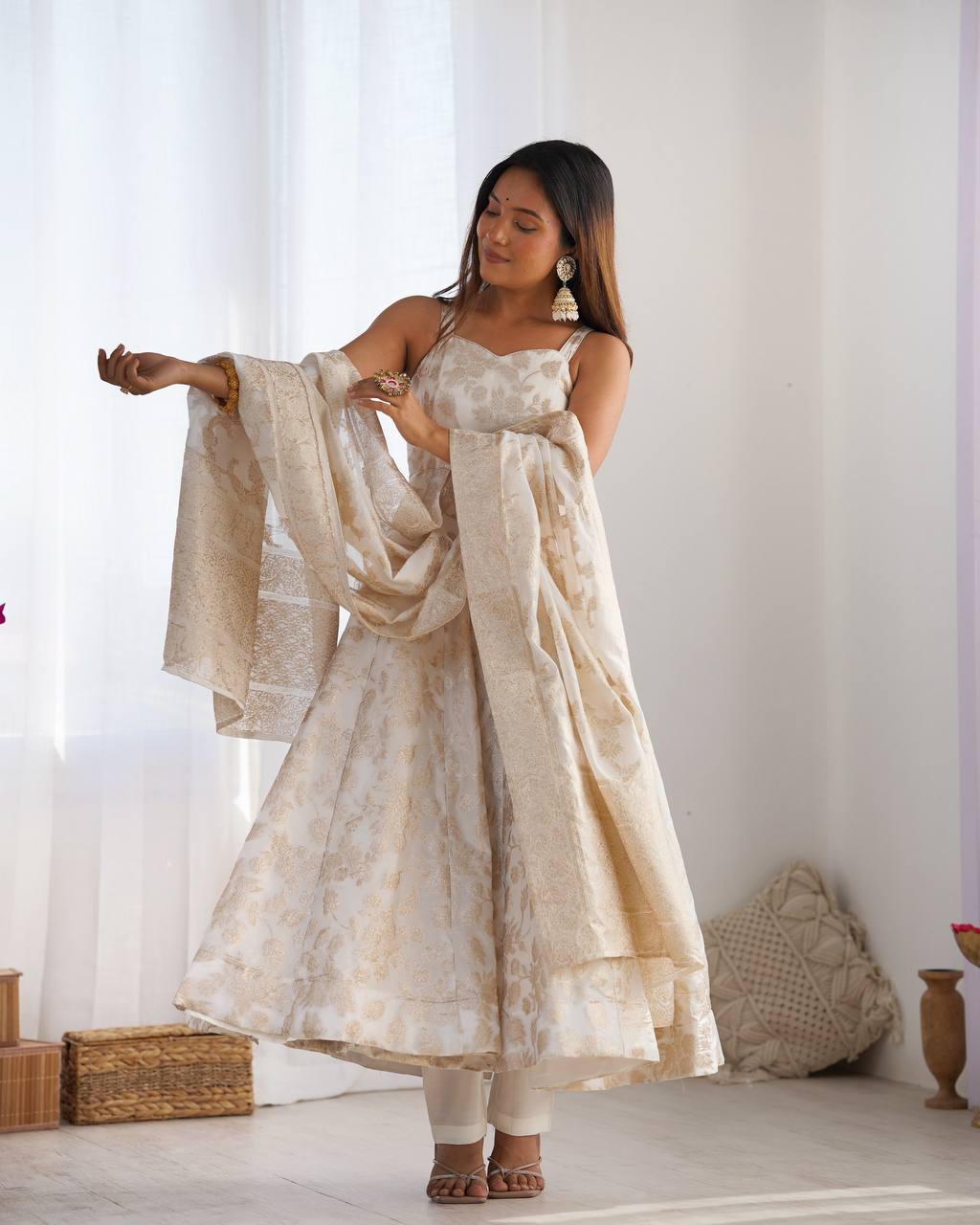 Timeless Classic Banarasi Jacquard Silk Outfit