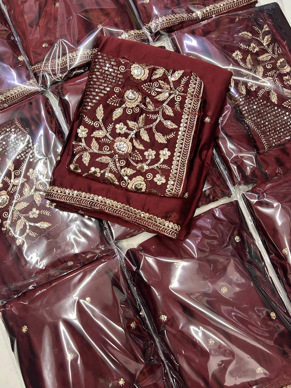 Royal Blooming Rangoli Silk Designer Saree