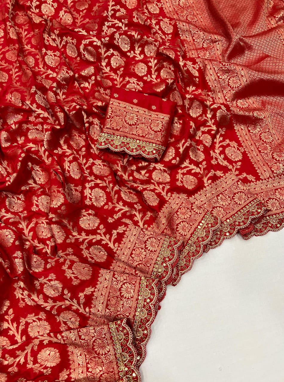 Wedding Vibes Premium Saree - Multiple Colours