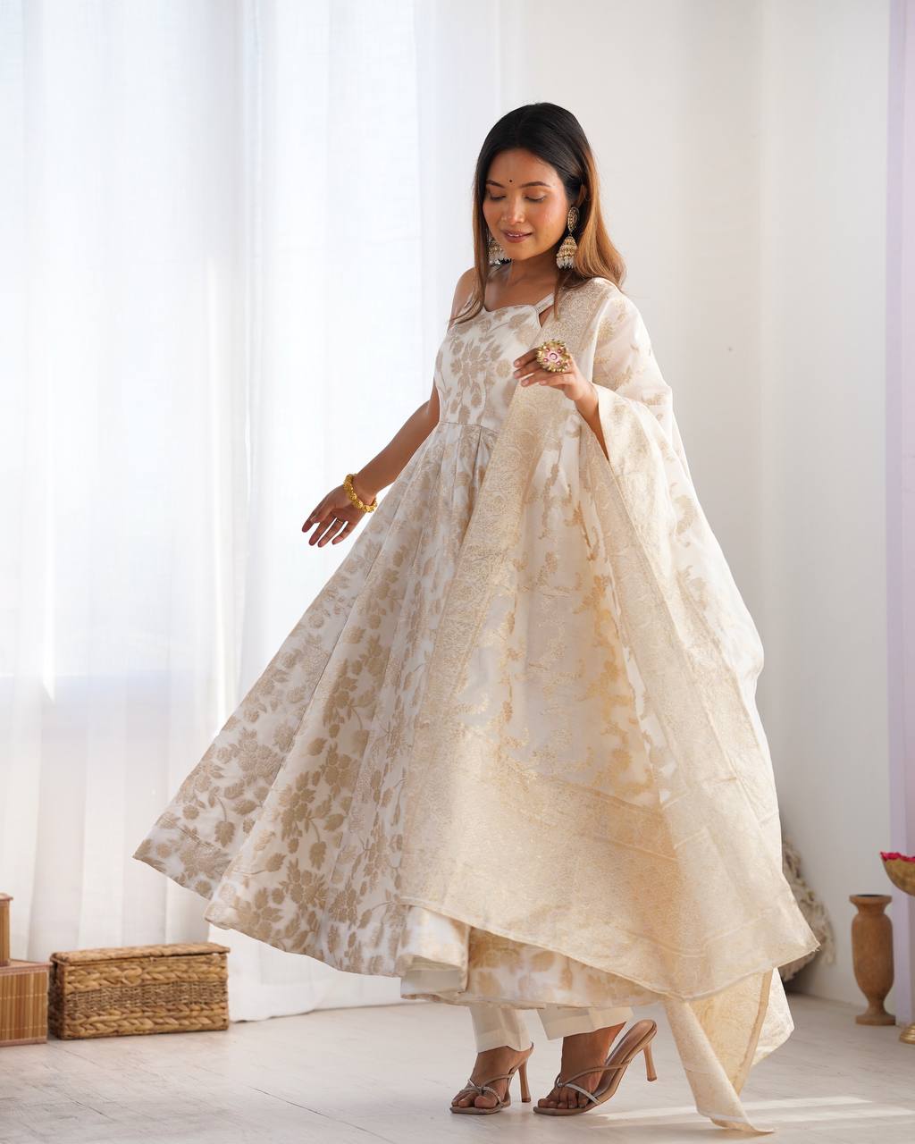 Timeless Classic Banarasi Jacquard Silk Outfit