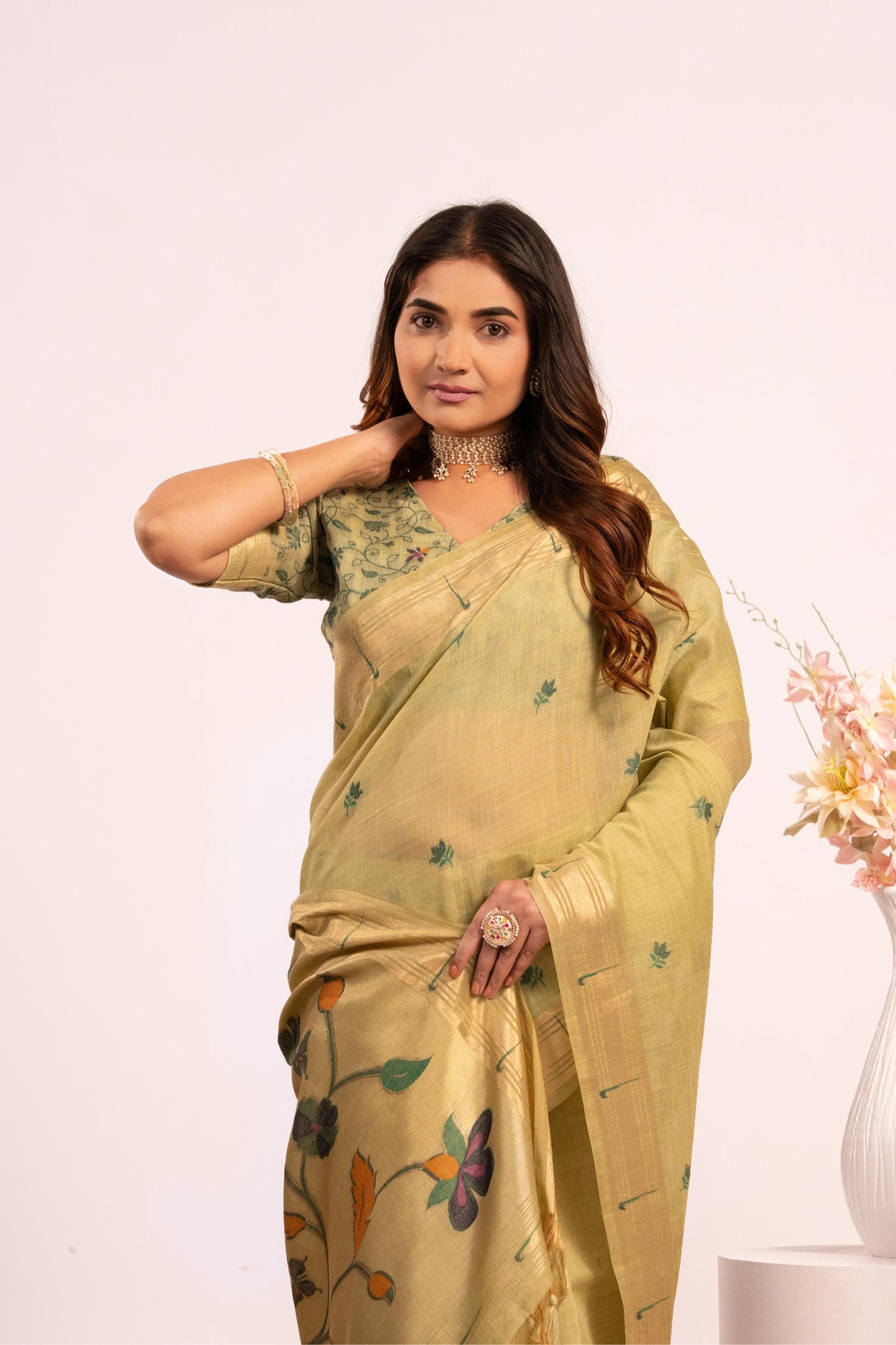 Premium Paithani Weaving Saree