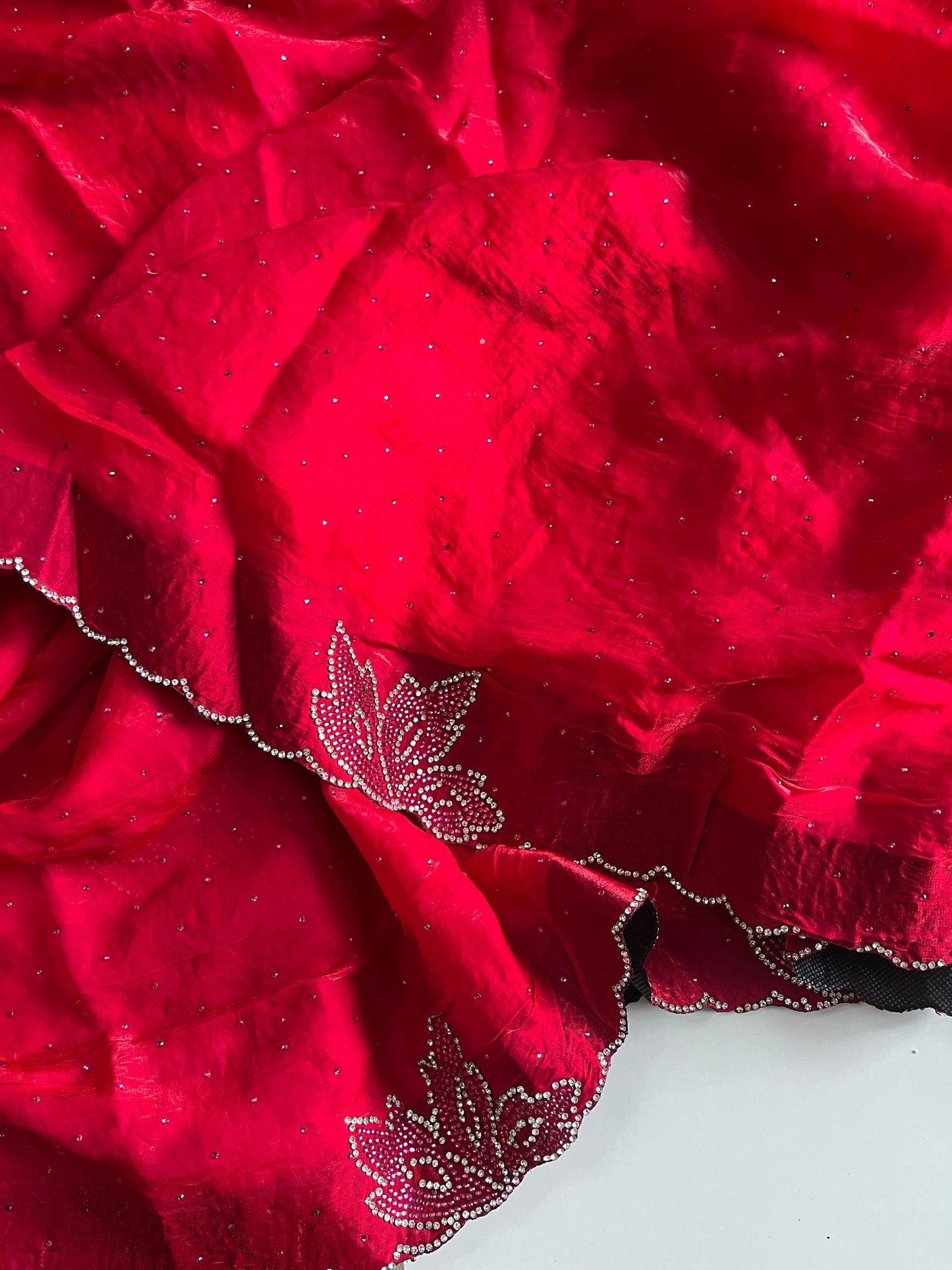 LOTUS SWAROVSKI DIAMOND WORK PREMIUM SAREE