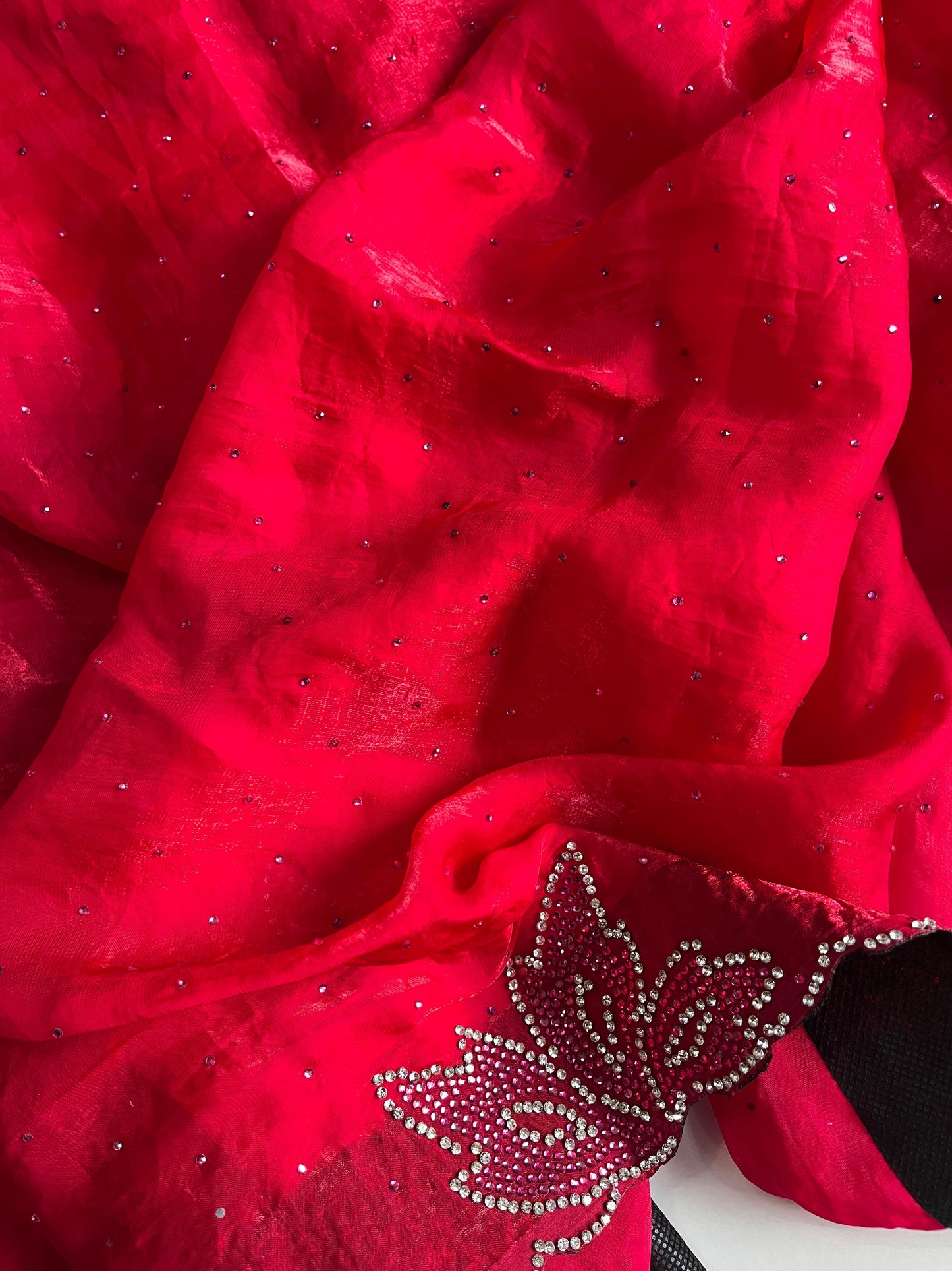 LOTUS SWAROVSKI DIAMOND WORK PREMIUM SAREE