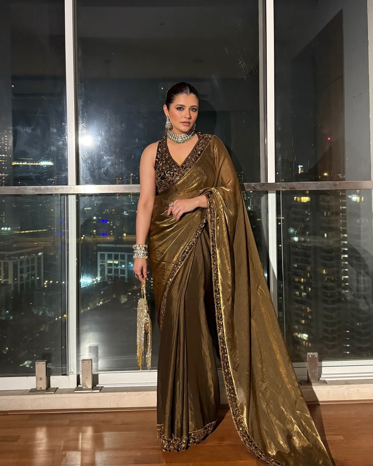 Bollywood celebrity sequence saree