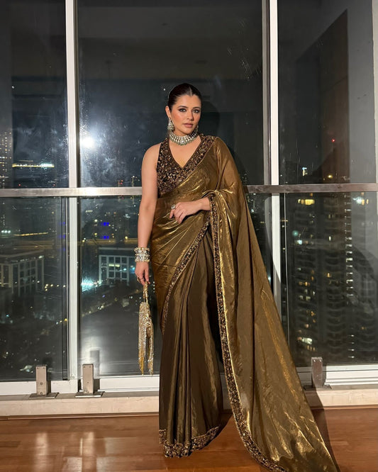 Bollywood celebrity sequence saree