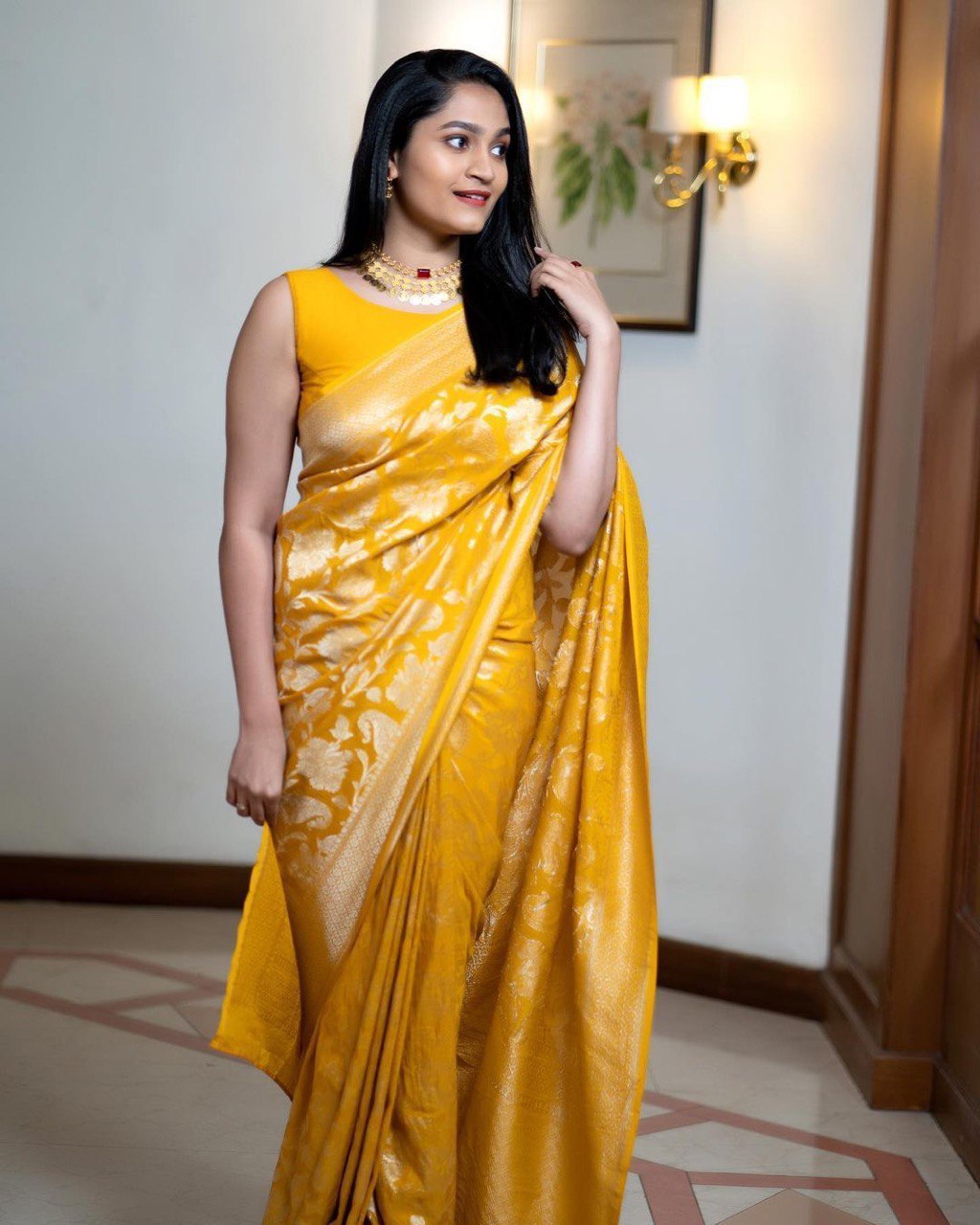 Ethnic Soft Silk Richlook Sarees