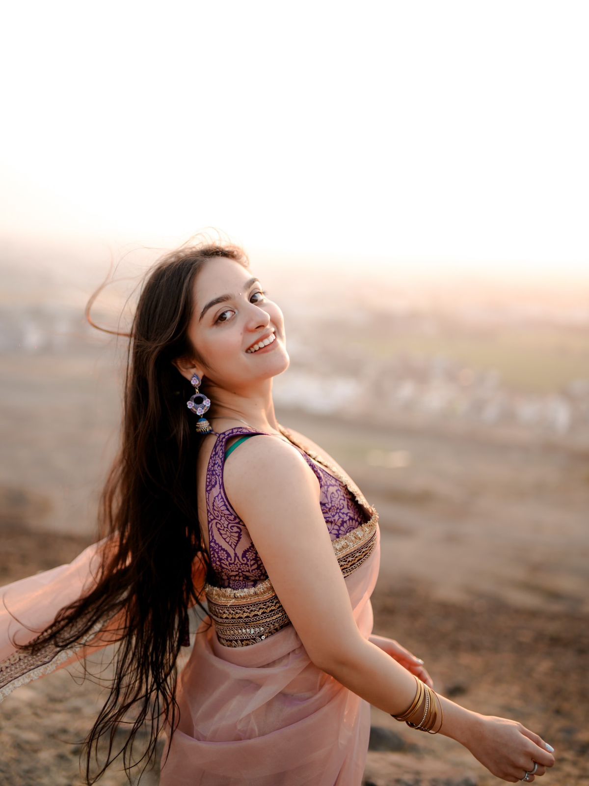 Sparkling Beauty Pastal Twil Net Premium Saree