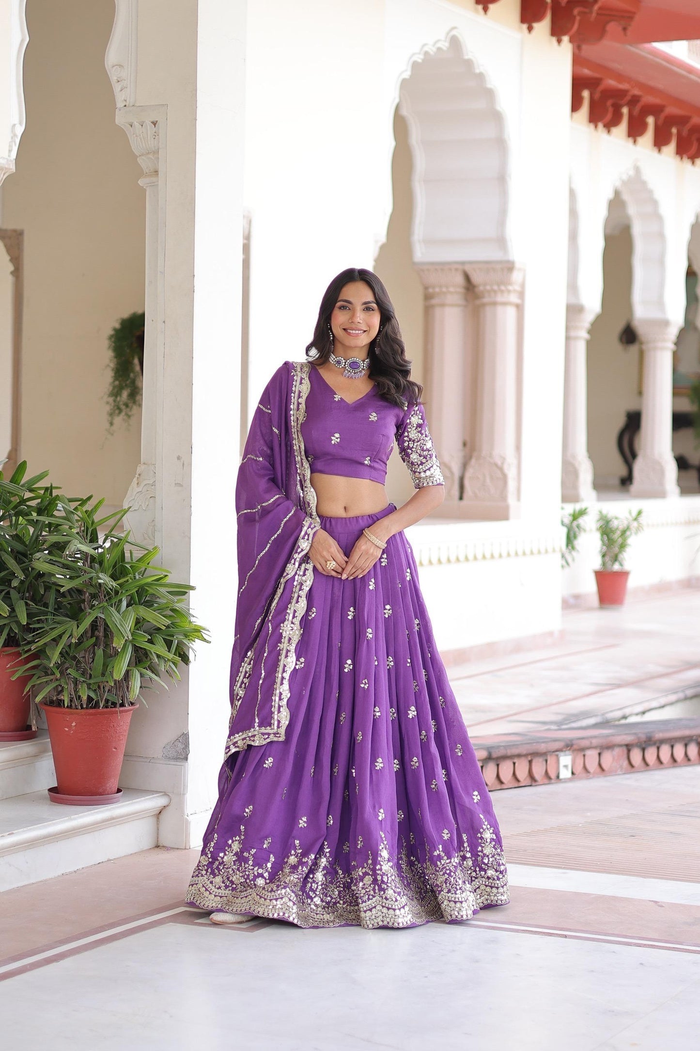 Rich Looks Desirable Women's Lehanga