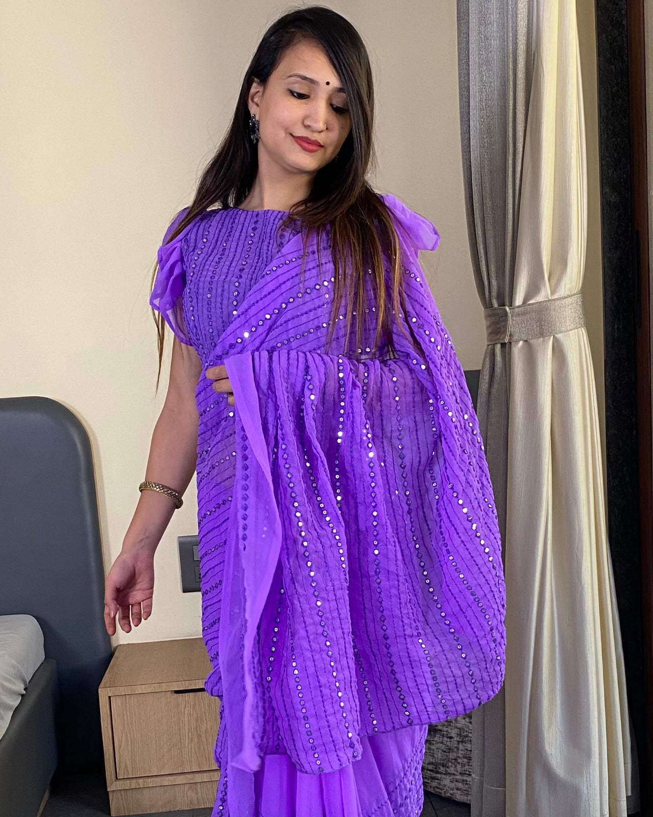 Bling Bollywood Looks Party Saree