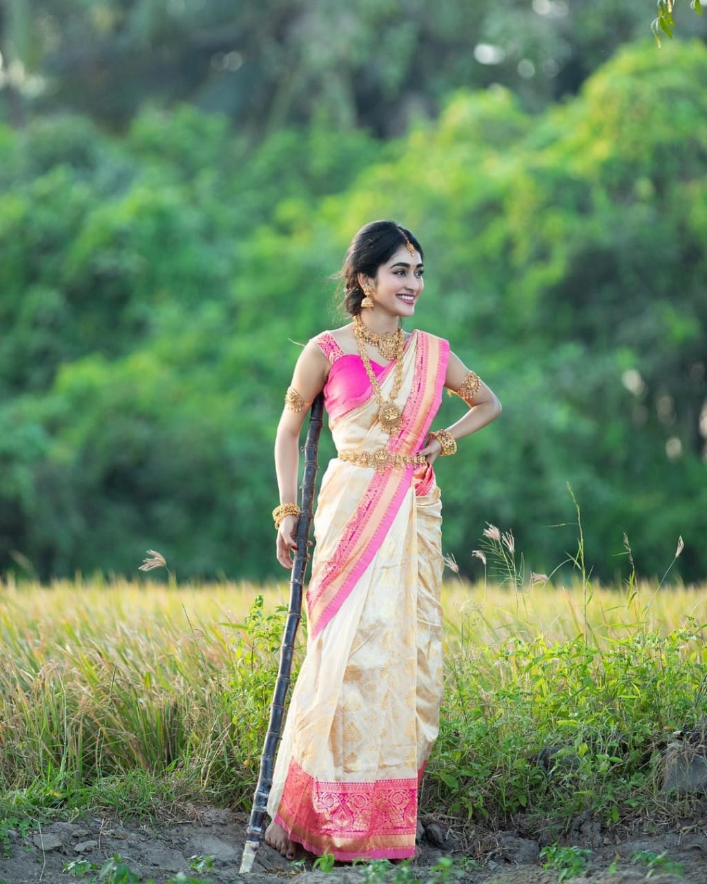 Ethnic Soft Silk Richlook Sarees