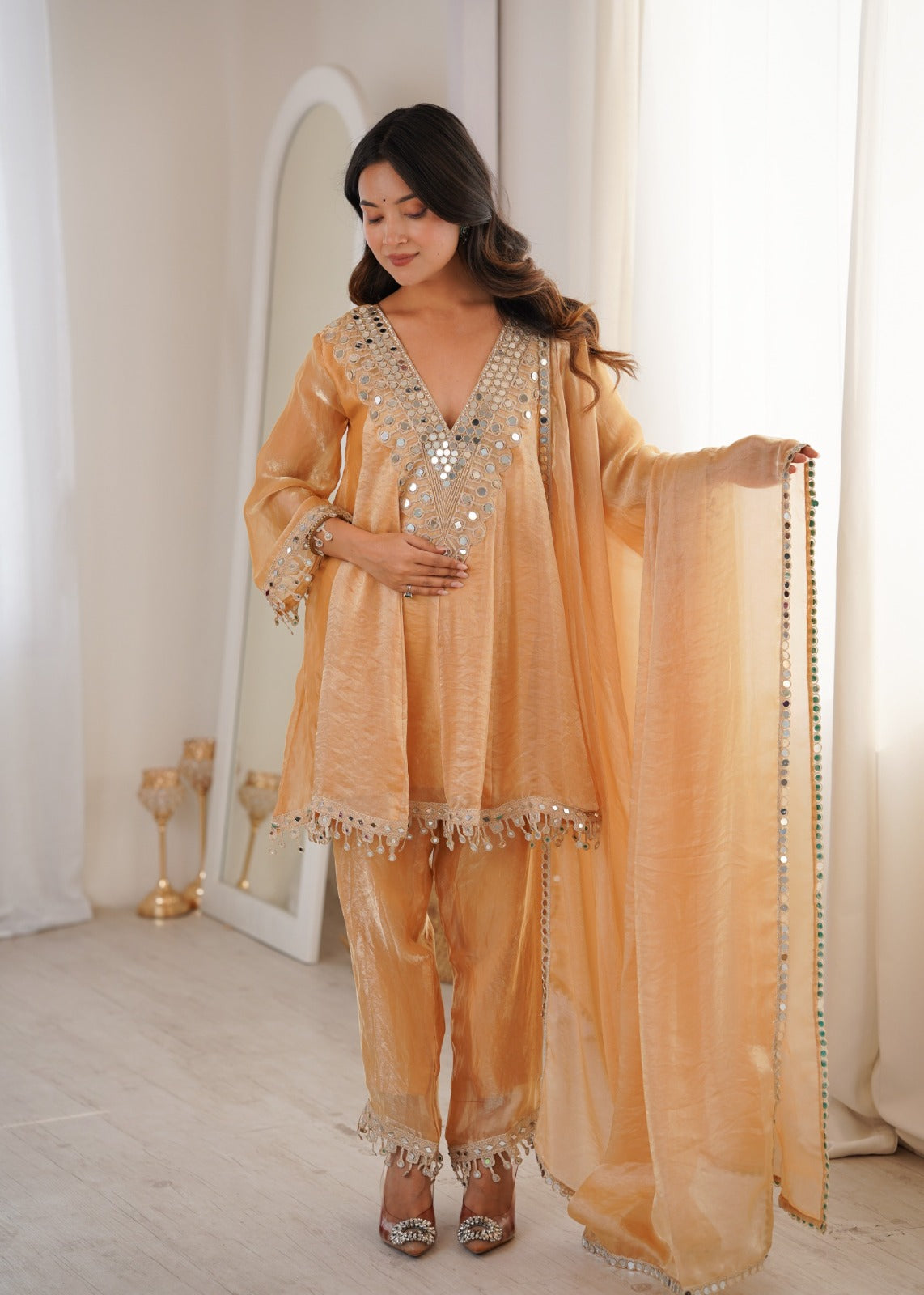 PASTAL SUMMER READY TO WEAR ETHNIC STYLISH OUTFIT