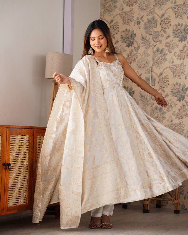 Timeless Classic Banarasi Jacquard Silk Outfit