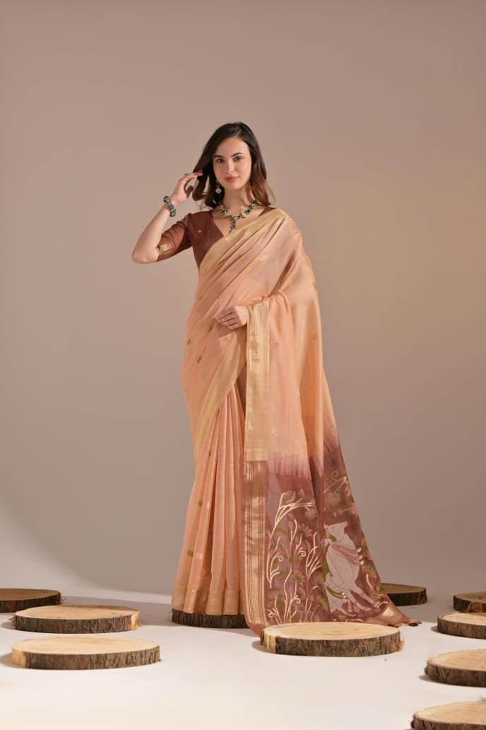 Premium Cotton Classic Colorful Saree