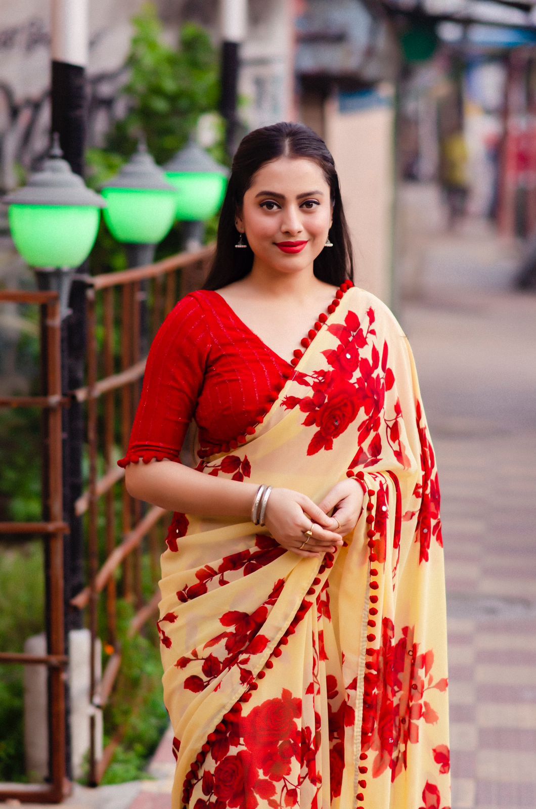 Pum Pum Soft Georgette Attractive Saree