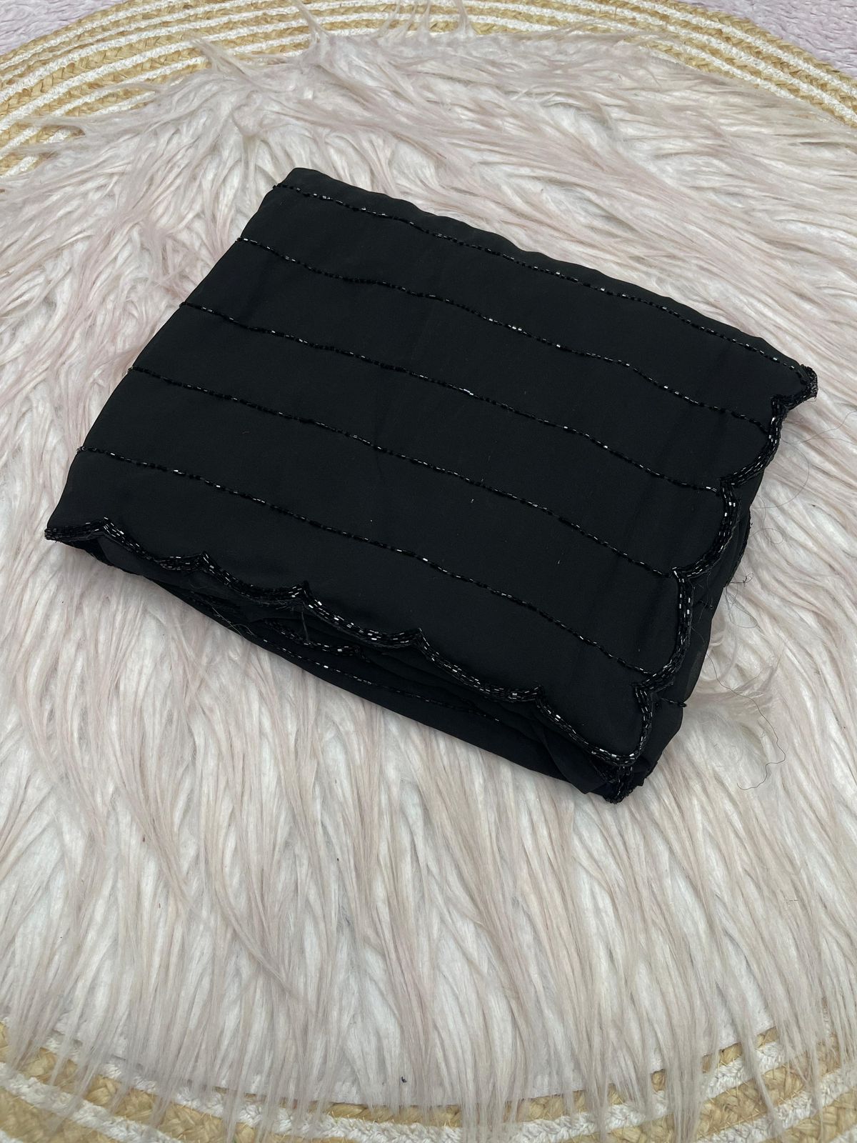 Bling Black Bold Beautiful Saree