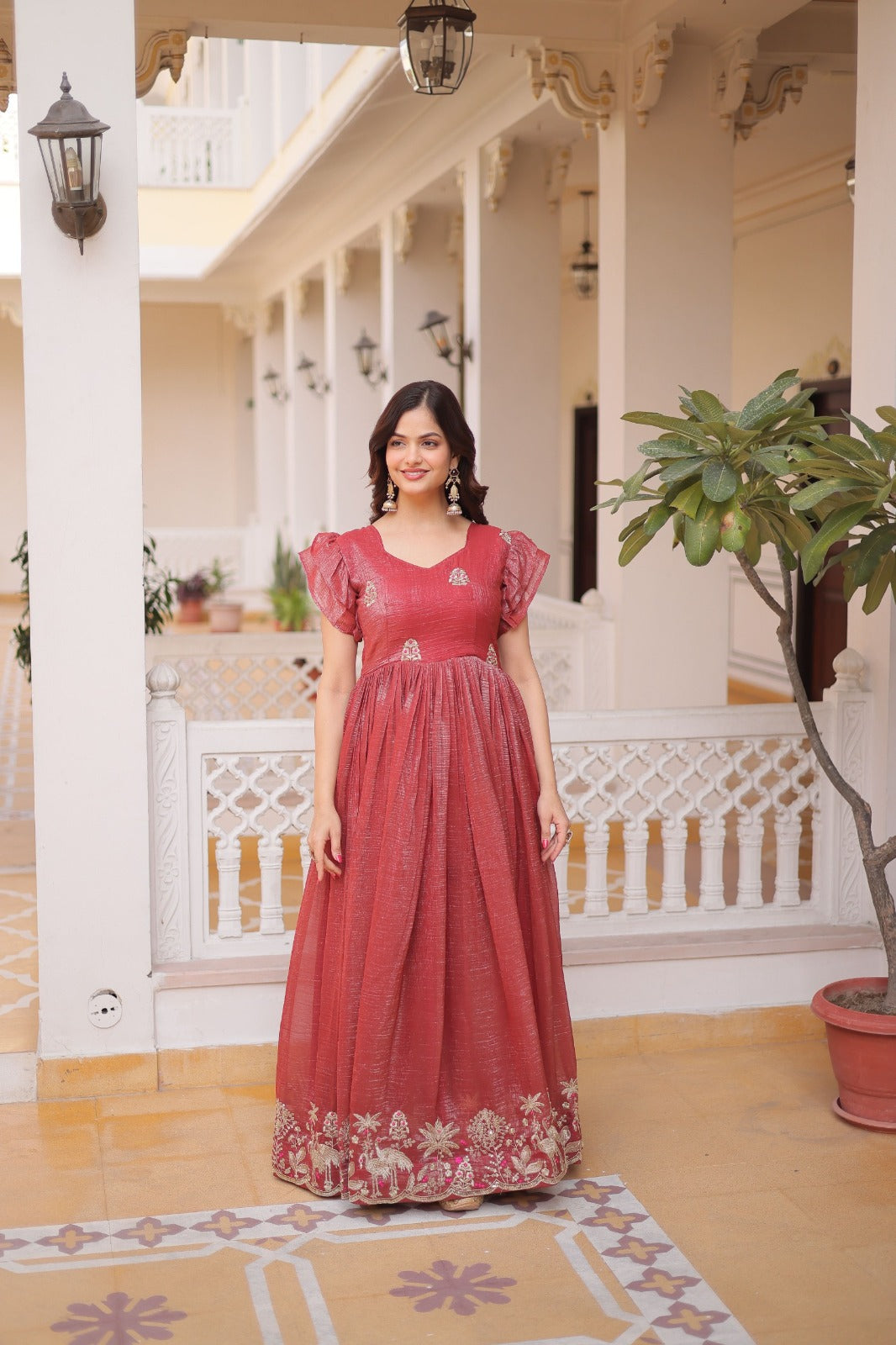 PREMIUM DESIGNER READYMADE GOWN