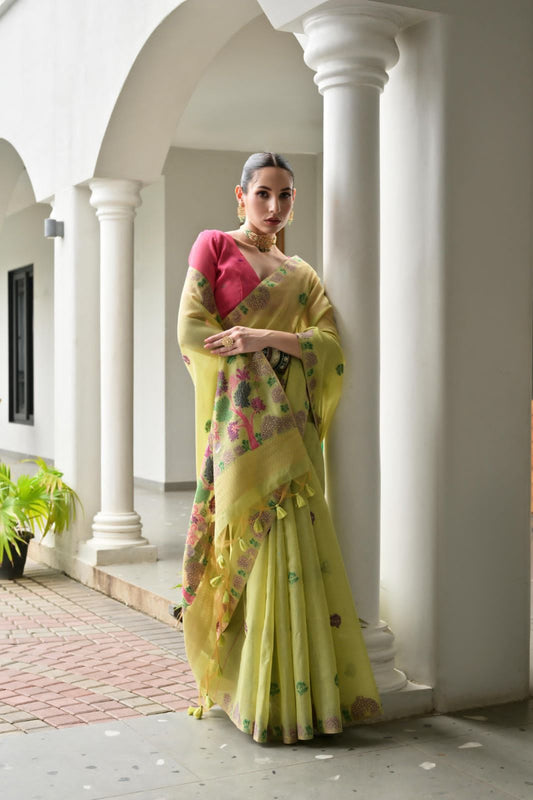 Premium Soft Chanderi Cotton Sarees