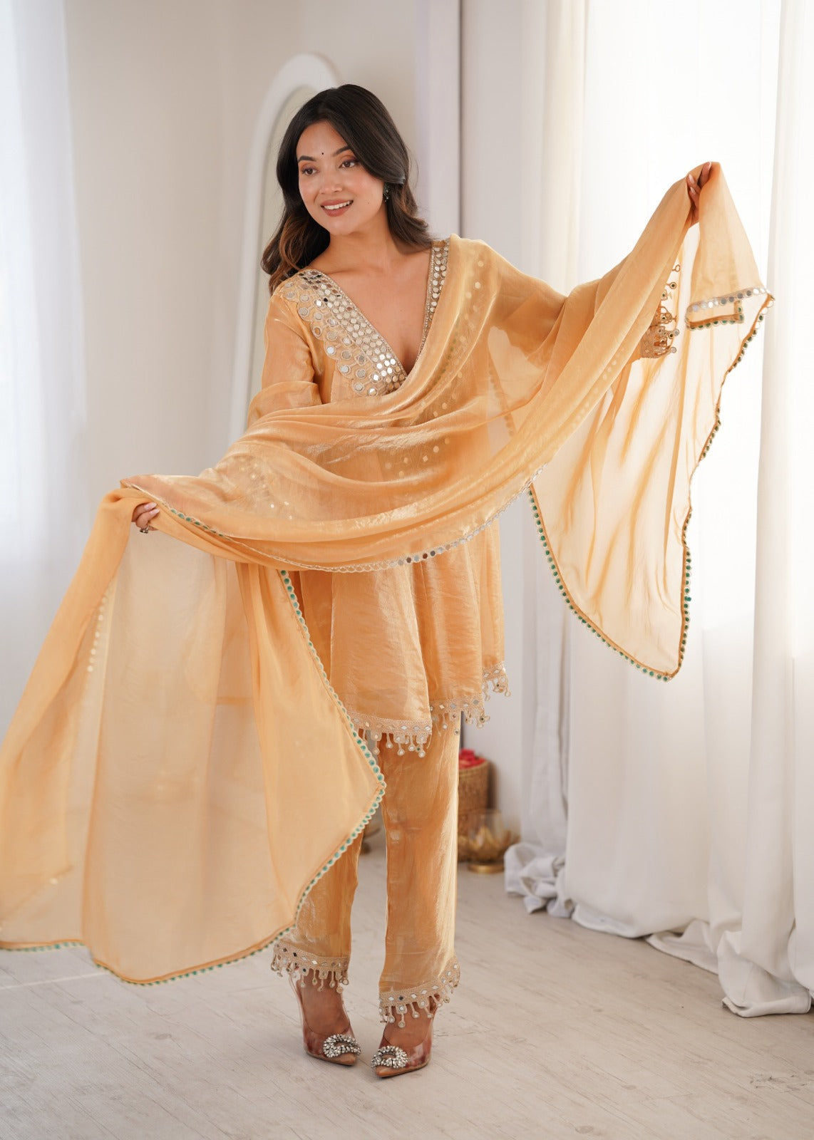 PASTAL SUMMER READY TO WEAR ETHNIC STYLISH OUTFIT