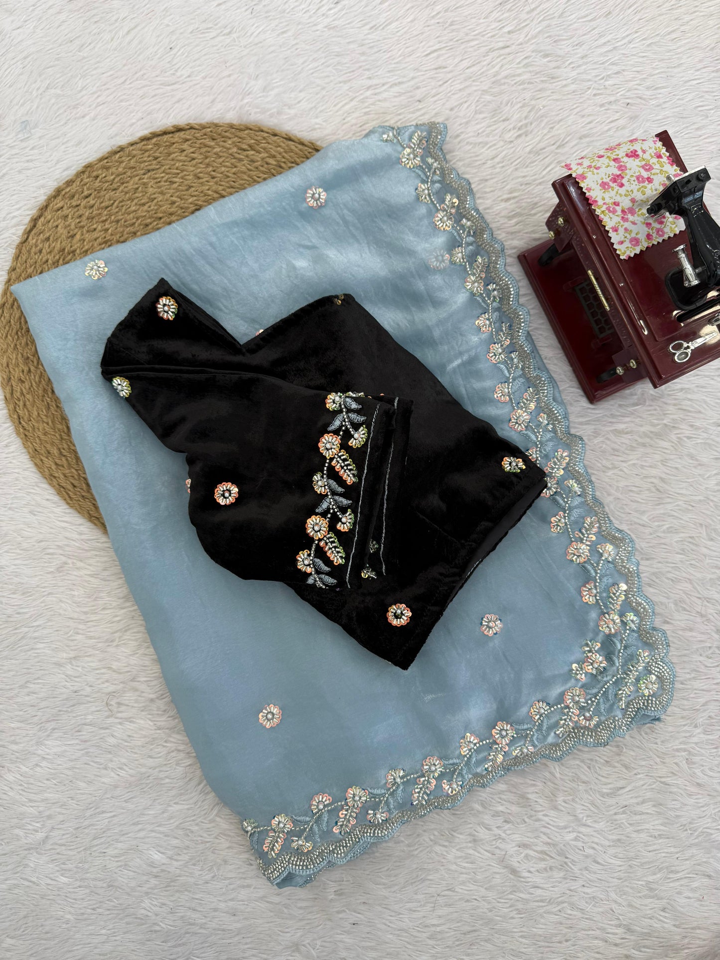 Rich Detailing Premium Eye Catching Saree