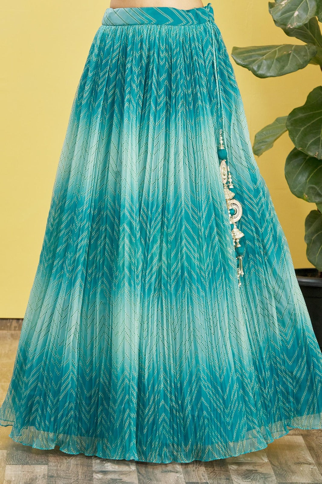 Organza Light Weight Premium Lehanga