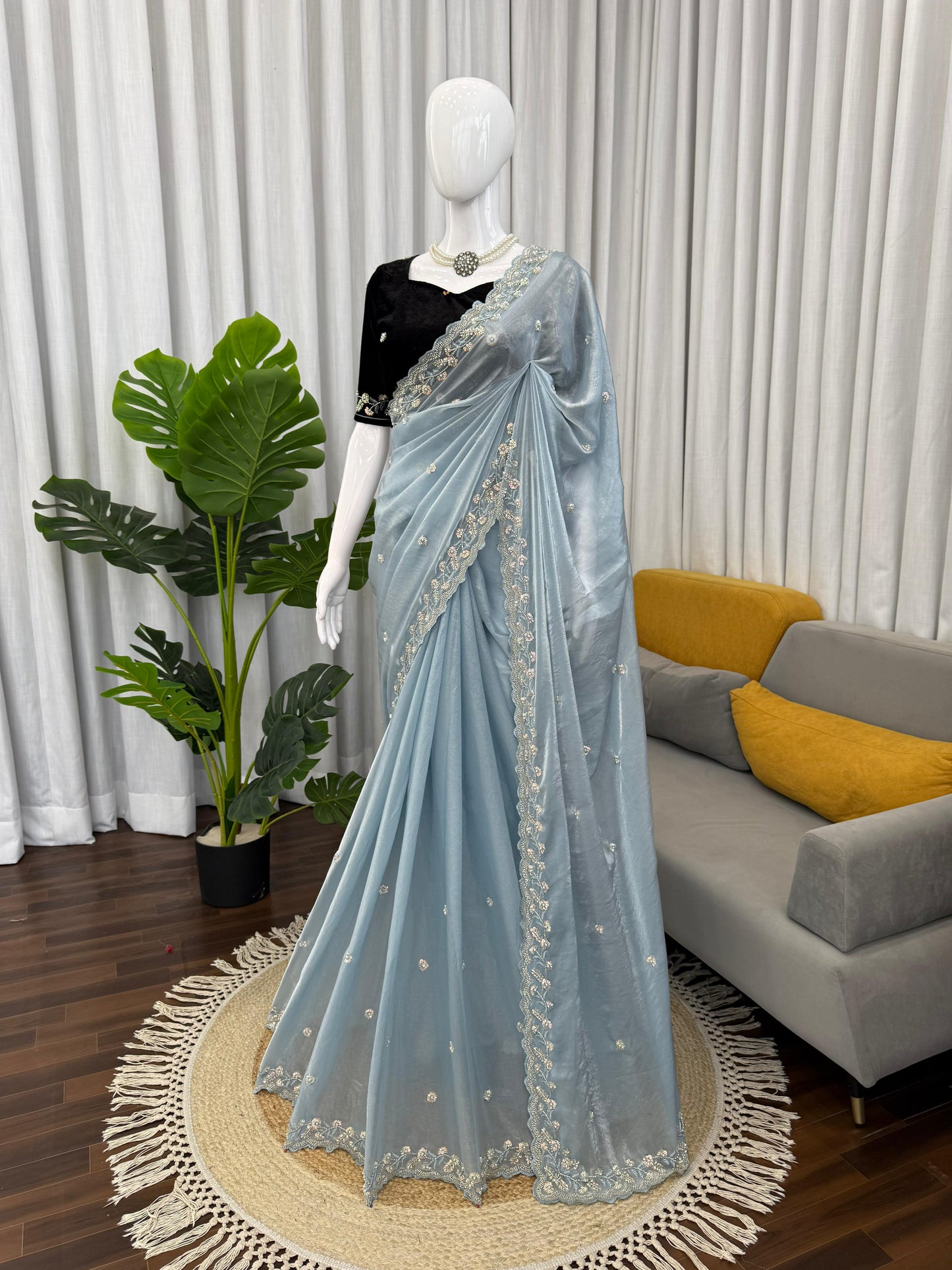 Rich Detailing Premium Eye Catching Saree