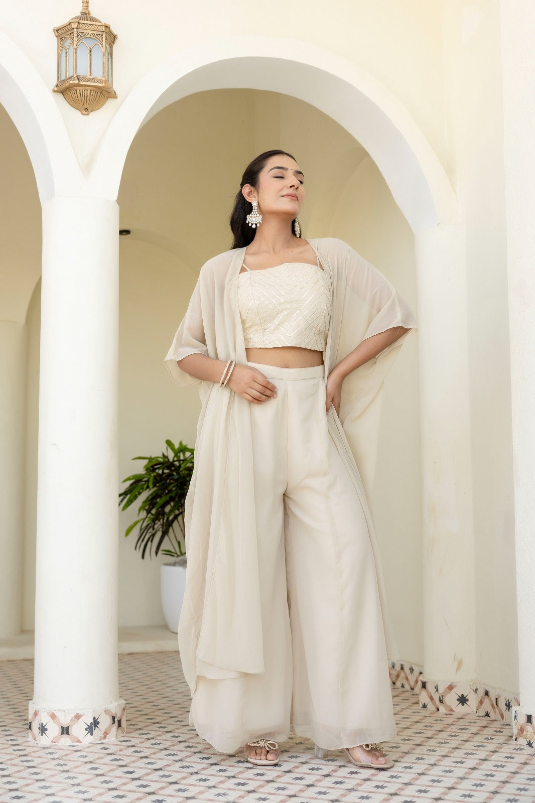 Glow In Style Stylish Outfit - Ready To Wear
