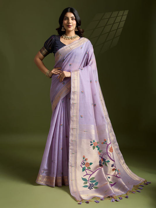 Paithani Soft Moga Cotton Sarees