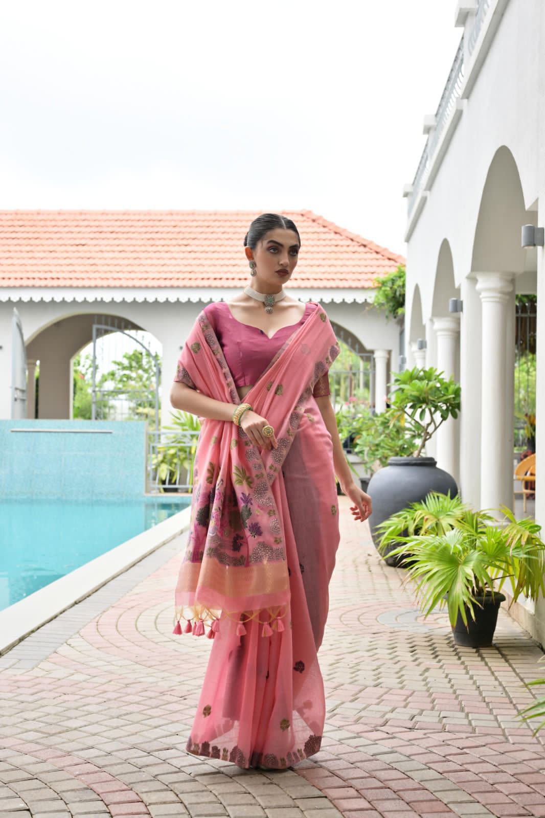 Premium Soft Chanderi Cotton Sarees